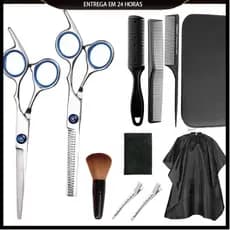 Kit 11 Peças De Tesouras De Dabelo Caseiras Para Uso Doméstico Kit de Ferramentas para Cortar Cabelo