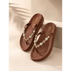 Sandalia Chinelo Feminina Papete Luxo Macia e Confortavel Tendencia Leve Dia a Dia