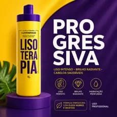 Lisoterapia Progressiva Orgânica Sem Formol Original 1 Litro - Liso Imediato