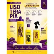 Progressiva Gloss Sem Formol 1L Shampoo Antiresíduo 500ml Protetor Térmico 500ml