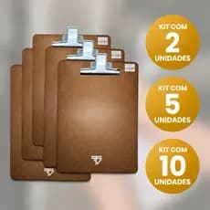 Kit Prancheta MDF A4 Escolar Escritório Desenho Promoção