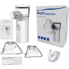 Nebulizador Portátil Mesh Recarregável USB Silencioso Inalador Ultrassônico Adulto e Infantil