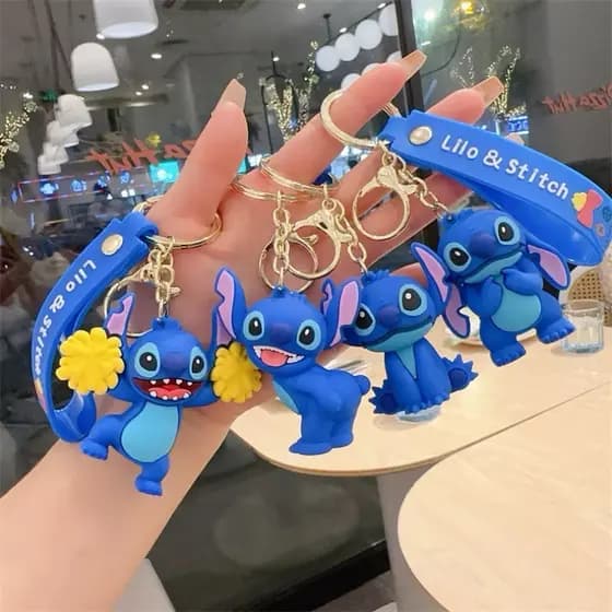 Stitch Chaveiro Emborrachado Stitch do Filme Lilo & Stitch