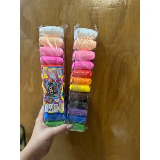 Kit Massinha Colorida Infantil • 12 Cores • Macia e Divertida • Criatividade e Aprendizagem