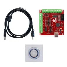 Placa CNC Mach3 4 Eixos Usb Hpy+ Network Controle Velocidade Motor - AC71