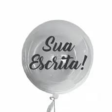 Adesivo Vinil para Balão Bubble - Adesivo Personalizado - Adesivo Vinil Balão - Adesivo Festa