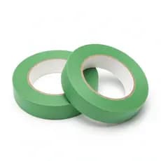 Kit de Fita Crepe Verde 20/30/50 Automotiva 24x50 Alta Aderência Pintura Verniz Polimento Funilaria Oficina Profissional