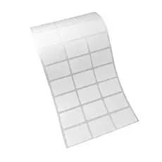 Etiqueta Térmica Adesiva 34x23mm 3 Colunas | Rolo 31m c/ 3000 un. p/ Impressora Sem Ribbon