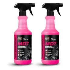 Kit 2 Desengraxante Automotivo Orbi Química MD7 Max 500ml com Gatilho Premium