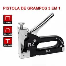Grampeador De Tapeceiro Pinador 4-14mm Alta Pressão 3 Em 1