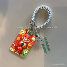 Porta-cartão de identificação com tecnologia de proximidade, cartão de campus, porta-cartão de controle de acesso Mario,
