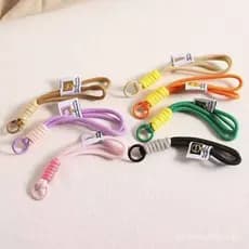 Pulseira Portátil com Fecho Mágico de Dupla Fixação, Cordão Anti-Perda Universal, Robusto, com Fecho de Corda Dopamina e