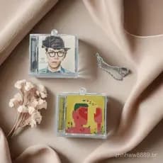 Materiais criativos para DIY para casais, mini álbum de pendentes de alta qualidade, alto valor estético, acessórios de