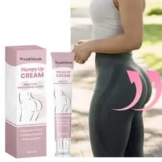 Creme Firmador para Glúteos XMQX, Creme de Massagem para Elevação de Glúteos, Realçador da Curva Corporal, Creme de Bele