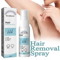 Spray Depilatório GCLB para Remoção Rápida de Pelos nas Axilas, Corpo Inteiro e Áreas Íntimas, Depilação Suave e Rápida