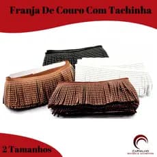 Franja de Couro Sintético Com Tachinhas 10CM-10M | 20CM-5M Franja Courino Tachinhas Franja Tecido Tira De Couro
