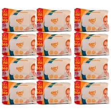 Kit C/12 Toalhas Umedecidas Guri Baby C/150 Unidades 1800un.