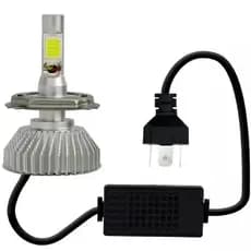 Par Lâmpada Super LED Automotiva 6500K Ultra Super Branca H7/ H1 Alta Potência Farol Carro