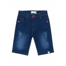 Bermuda Jeans Infantil Juvenil Crianca menino de anos 2 a 16 anos Laycra Jens Basico Caramelo Rajados Qualidade TOP