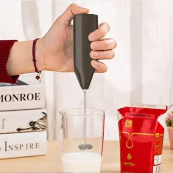 Misturador De Bebidas Mixer Batedor Portatil A Pilha Nix House com envio imediato