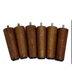 kit pe  de cama box/ bau / poltrona 12 cm super resistente cor amadeirado kit com 2 4 6 7 9 12 14 18 peças madeira