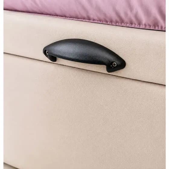 kit 4 Puxadores para Cama Box Baú super resistente preto bege marrom ou branco