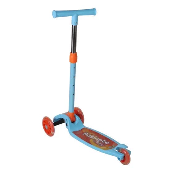 Patinete Infantil Com Tres Rodinhas Menino/menina Com Luz led Original