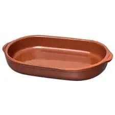 Assadeira Oval de Cerâmica N° 0 Assadeira de Cerâmica