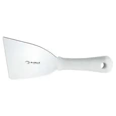 Espátula Reta Inox 120mm para Chapa Chapeiro Lanche Di Solle