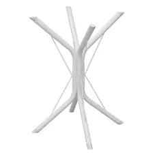 Base de Mesa Aço Inoxidável Cozinha Montada com Apoio Madeira Granito Mármore Jantar Pedra Vidro 75cm Klicmix
