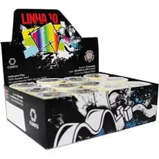 Kit com 12 Linha pipa corrente tubão 457mts - 500 jardas