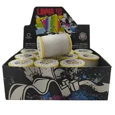 Kit com 12 Linha pipa corrente tubinho 183mts - 200 jardas