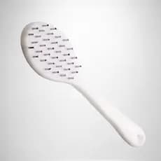 Descamador De Peixe 35 Pinos Inox 26 Cm De-01 Cor Branco Cozinha Reforçado Peixaria Profissional