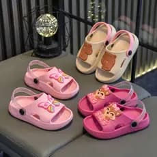 Sandália Infantil Nuvita Babuche Kids Leve Confortável Com Personagens Menina Promoção Super Macio