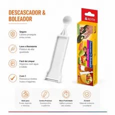 Descascador e Boleador de Frutas e Legumes – Keita | Lâmina de Aço Inox