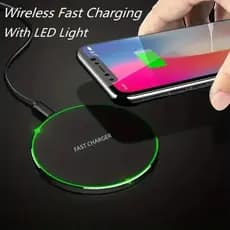 Pad de carregamento rápido de indução sem fio, Dock Station para iPhone 15, 14, 13, 12, X Pro Max, Samsung S23, S22. 30w