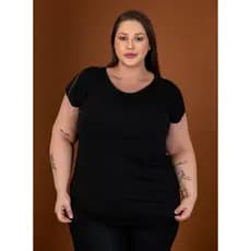 Camisa Plus Size Social Feminina Soltinha Elegante com Detalhe Franzido – Moda Feminina Plus Size