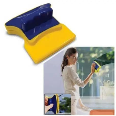 Limpa Vidros Magnético Janela Rodinho Aquários Limpador Janelas Limpeza Vidro Casa Janelas Imã Box