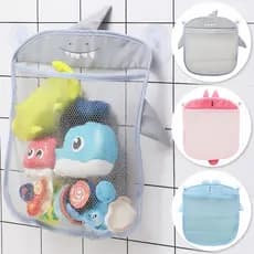 Organizador De Brinquedos Infantil Cesto Multiuso Banheiro Ventosa Parede Quarto Criança