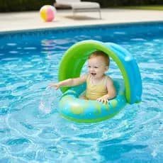 Bote Boia Infantil Caranguejo Verde