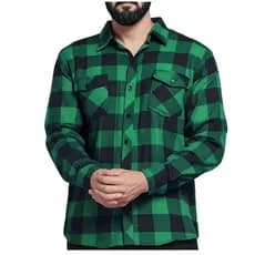 Camisa Flanela Xadrez Blusa De Frio Masculina Manga Longa Grande Com Bolsos Promoção De Inverno