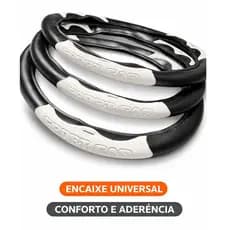 Capa Volante Universal Tunning Branca Estilo Esportivo