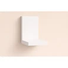 Prateleira L 15X12 CM MDF Multiuso Suporte Suculentas Planta Decoração retrato branca decorativo
