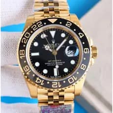 Relógio GMT Master Automático Base ETA 3035 Mecânico Suíço Pulseira Jubilee Envio Rápido Todo Brasil