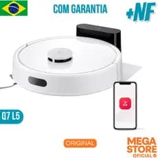 Aspirador Pó Inteligente Roborock Q7 L5 8000Pa Bivolt LiDAR e WiFi Original Lacrado