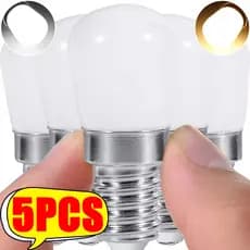 Lâmpadas LED Lâmpada De Geladeira-E14 E12 Mini Luz Noturna-De Exibição De Gabinete Spotlight Iluminação Doméstica