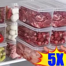 Caixa Dispensadora De Carne Congelada Para Geladeira-De Preservação De Qualidade Alimentar-Suprimentos De Armazenamento