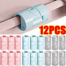 Clipes De Lençol De Plástico Antiderrapantes-Colcha Cama Clipper Capa Cobertor Fivelas-Fixadores De Suporte De Prendedor