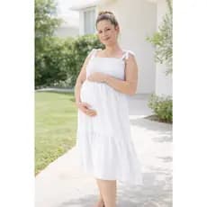 Moda Gestante Plus vestidinho soltinho GG Ao G2/54  qualidade premium frete grátis