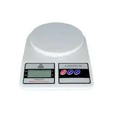 Balança Digital Precisão Eletrônica 10kg Branca Multifuncional Culinária Fitness Viagem Cozinha Mesa